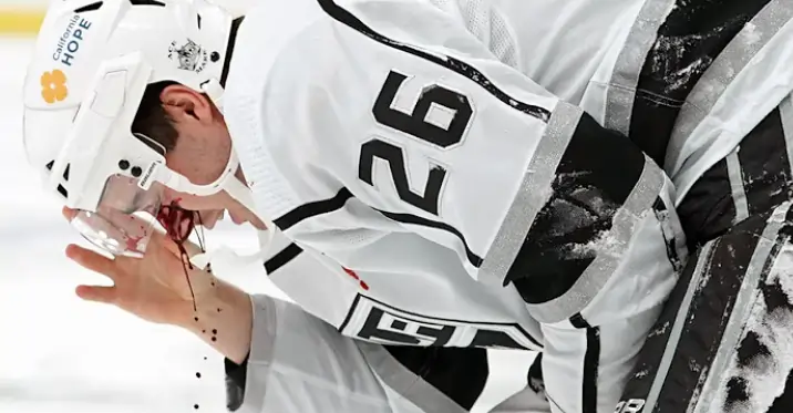 A Player Getting Eye Injury