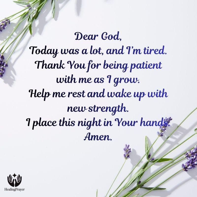 A Bedtime Prayer for Teens