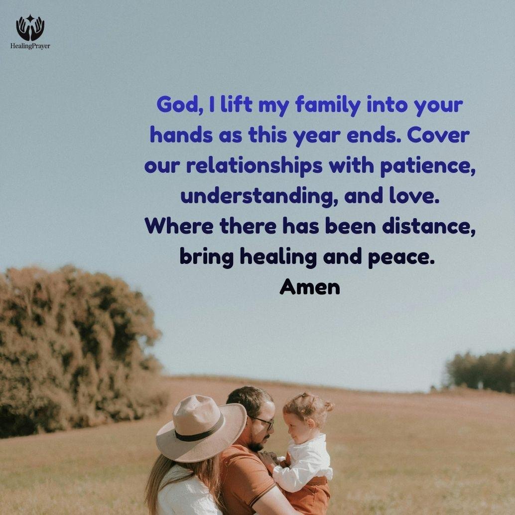 A Gentle Prayer for Family on the Last Day of the Year