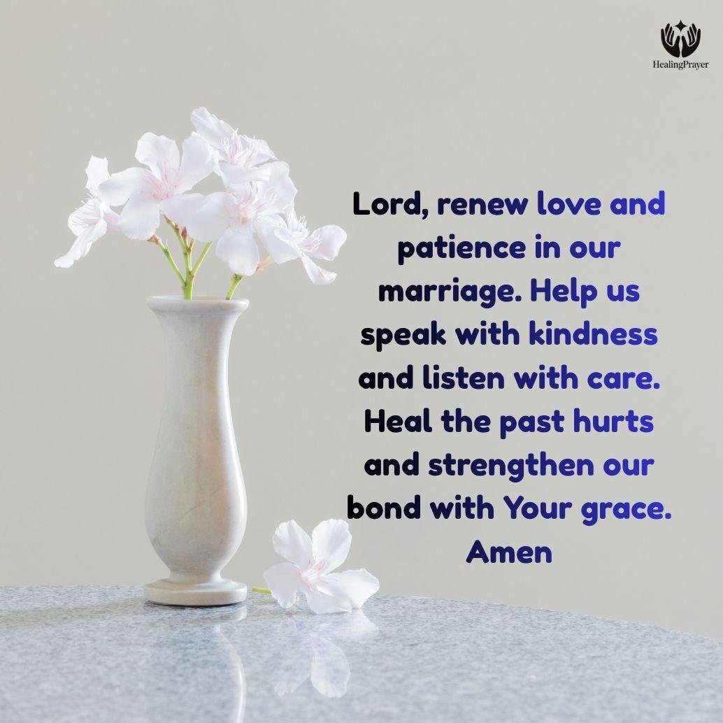 A Prayer for a New Beginning in Marriage