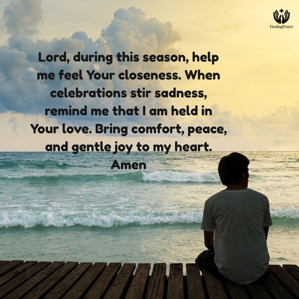 A Prayer for Feeling Alone During Holidays