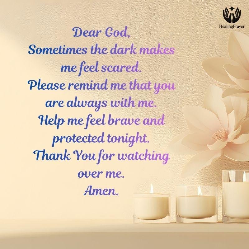 A Prayer for Feeling Safe in the Dark