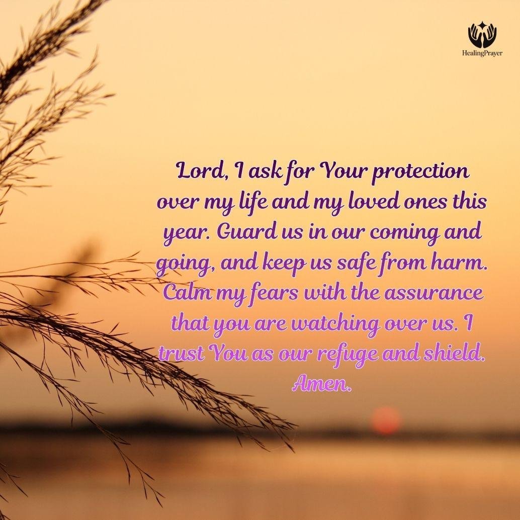 A Prayer for God’s Protection Throughout the Year