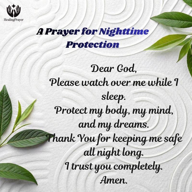 A Prayer for Nighttime Protection