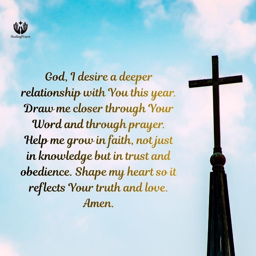 A Prayer for Spiritual Growth and Deeper Faith