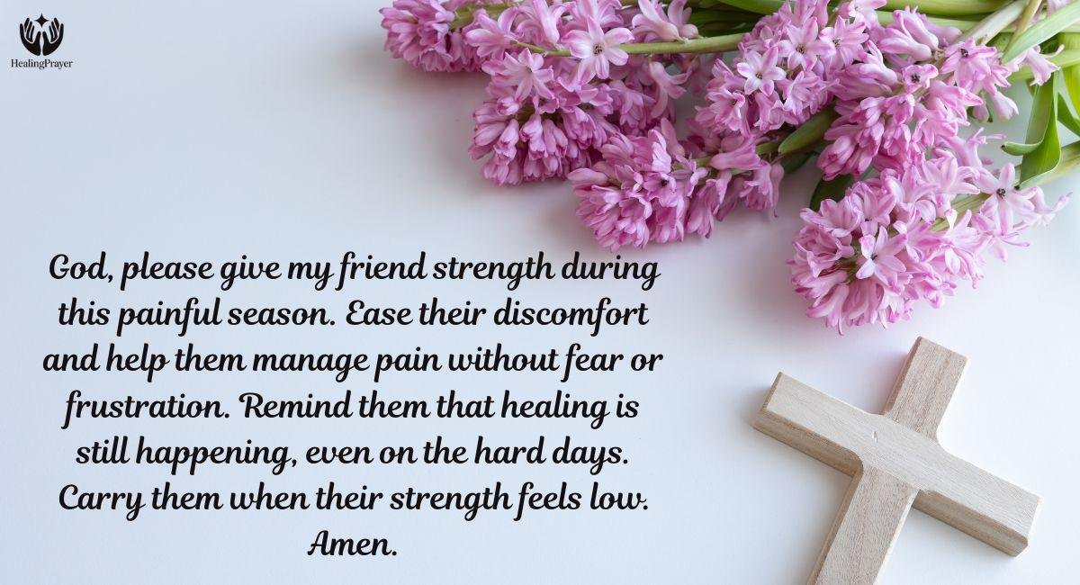 A Prayer for Strength During Post-Surgery Pain