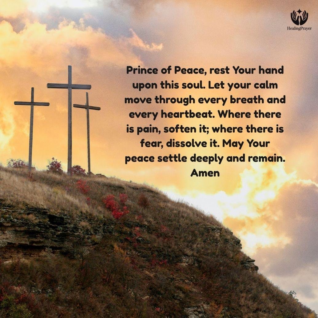 A Prayer of Peace for the Dying Person
