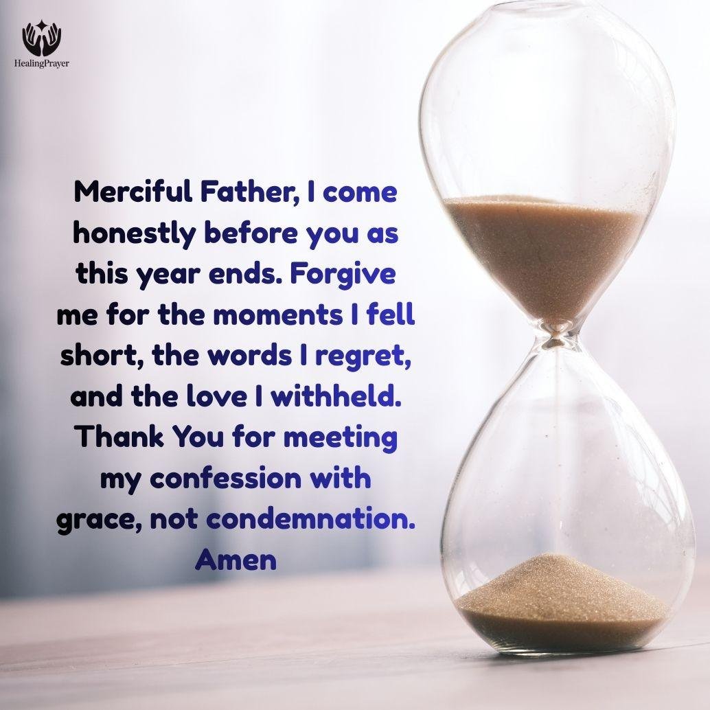 A Prayer of Repentance Before the Year Comes to an End