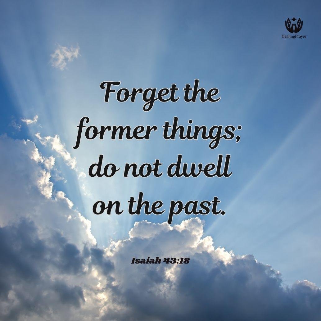 A Prayer to Let Go of the Past and Move Forward