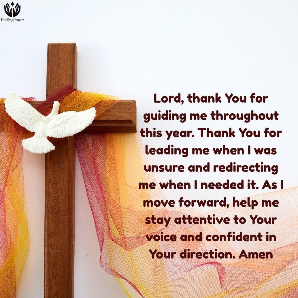 A Prayer to Thank God for Guidance and Direction