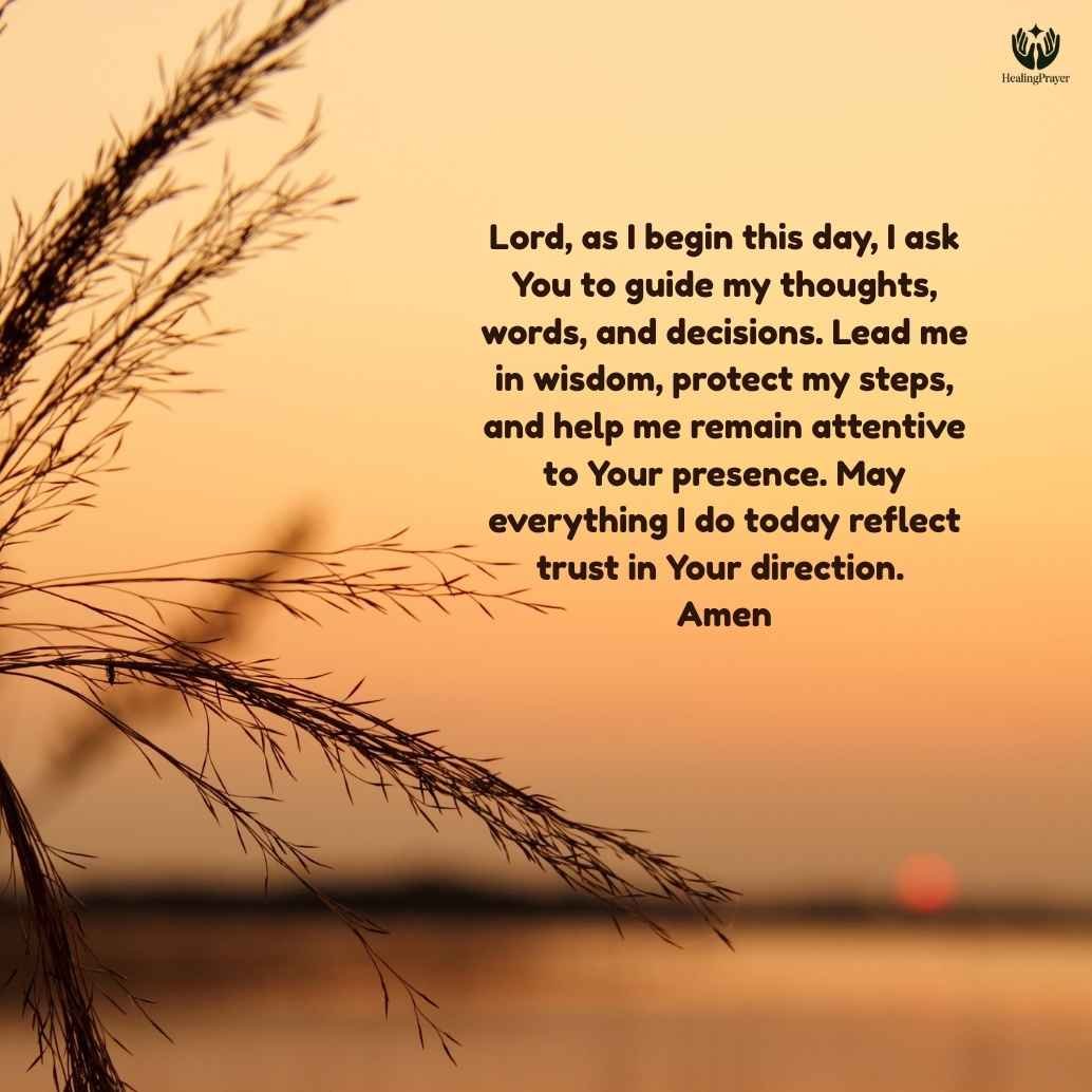 A Short Morning Prayer for Guidance