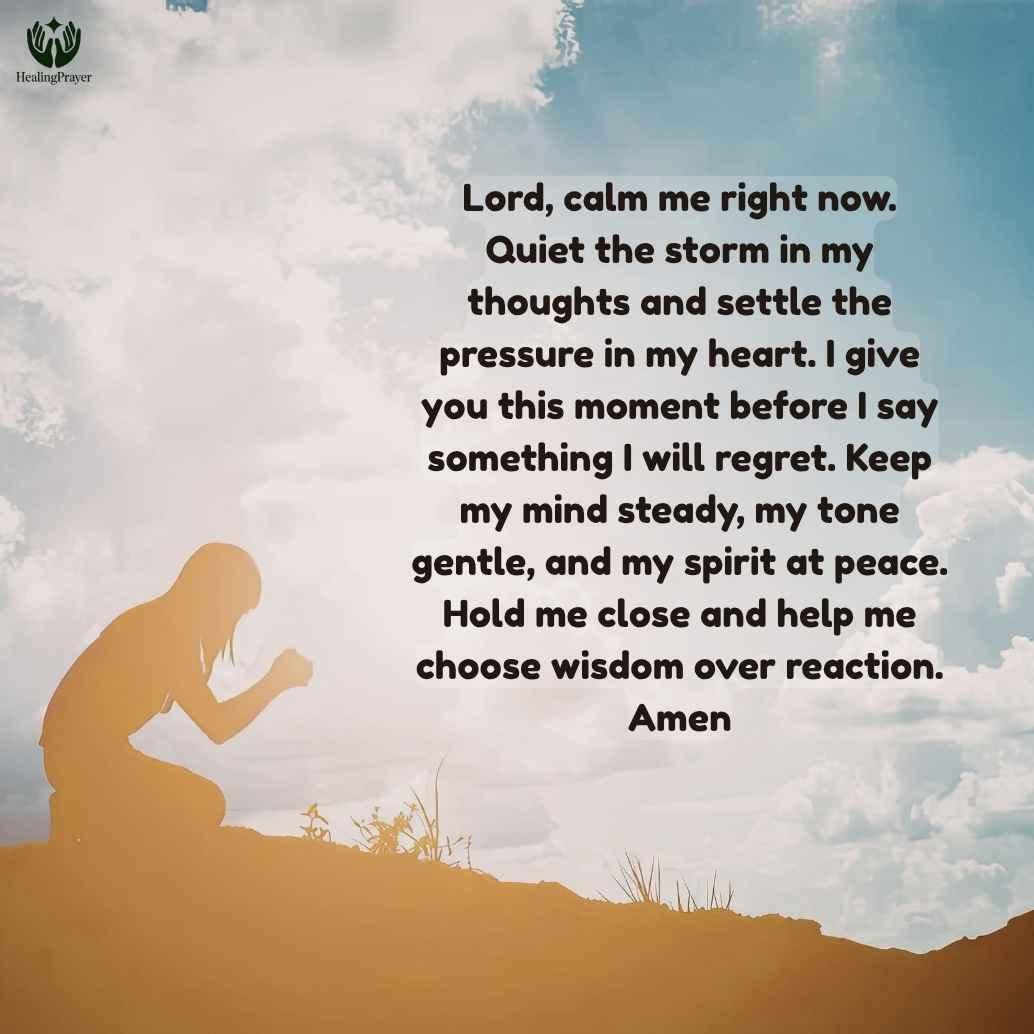 A Short Prayer for Anger When You Need Immediate Peace