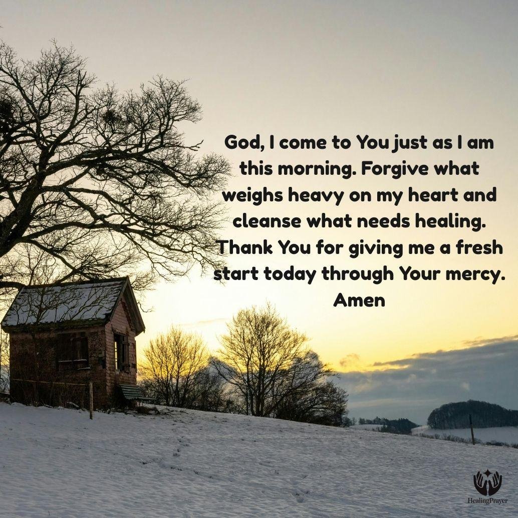 A Simple January Morning Prayer for a Fresh Start