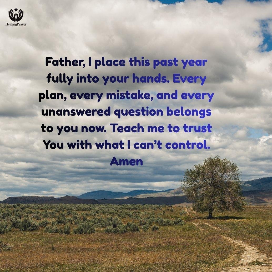 A Simple Prayer to Surrender the Old Year to God