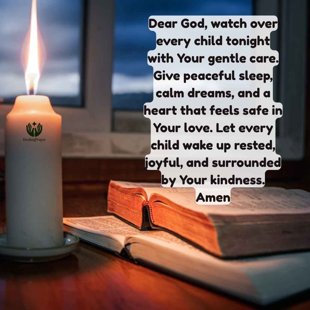 Bedtime Prayer for Children and Kids to Sleep Peacefully