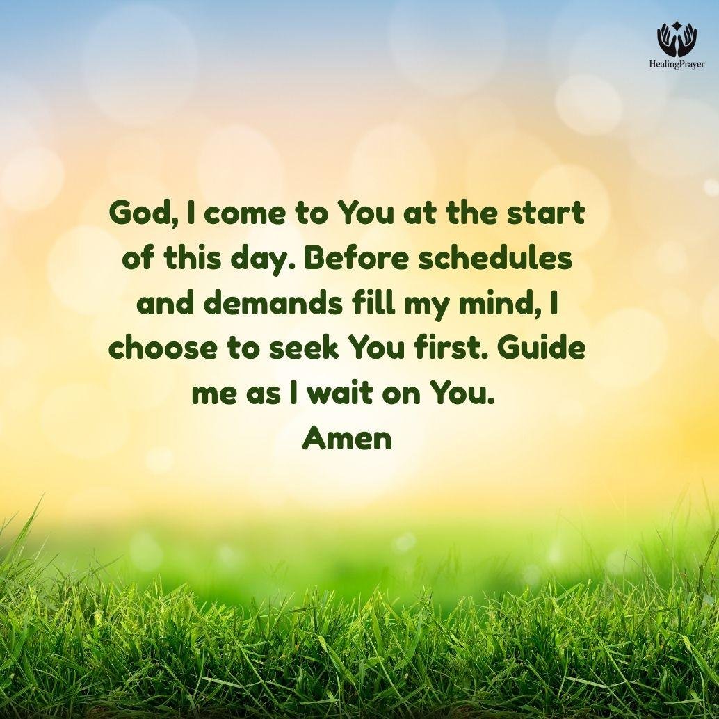 Best Time to Pray in the Morning