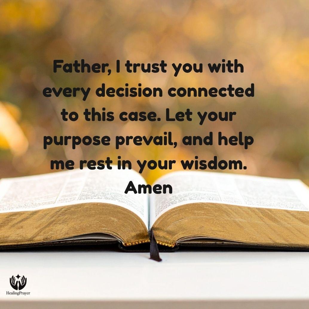 Can God Change a Court Decision?