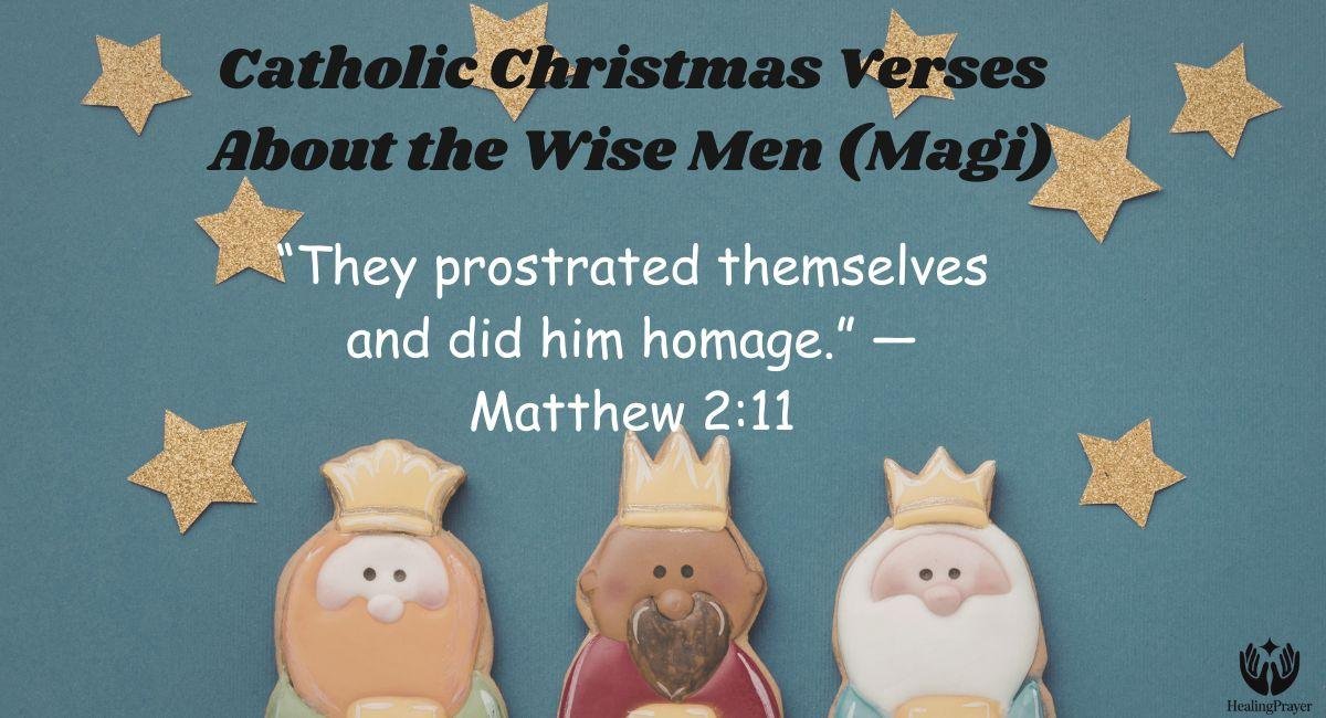 Catholic Christmas Verses About the Wise Men (Magi)