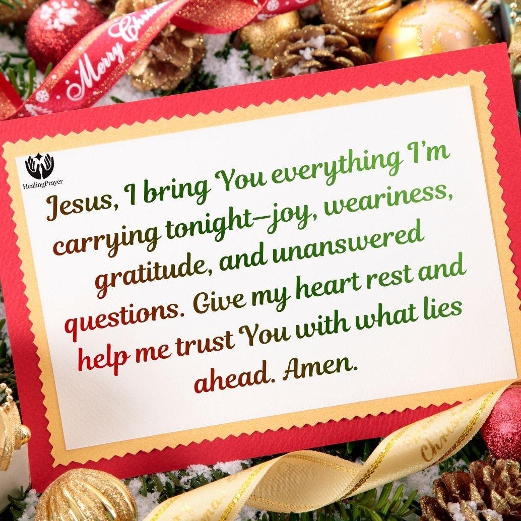 catholic Christmas verses prayer