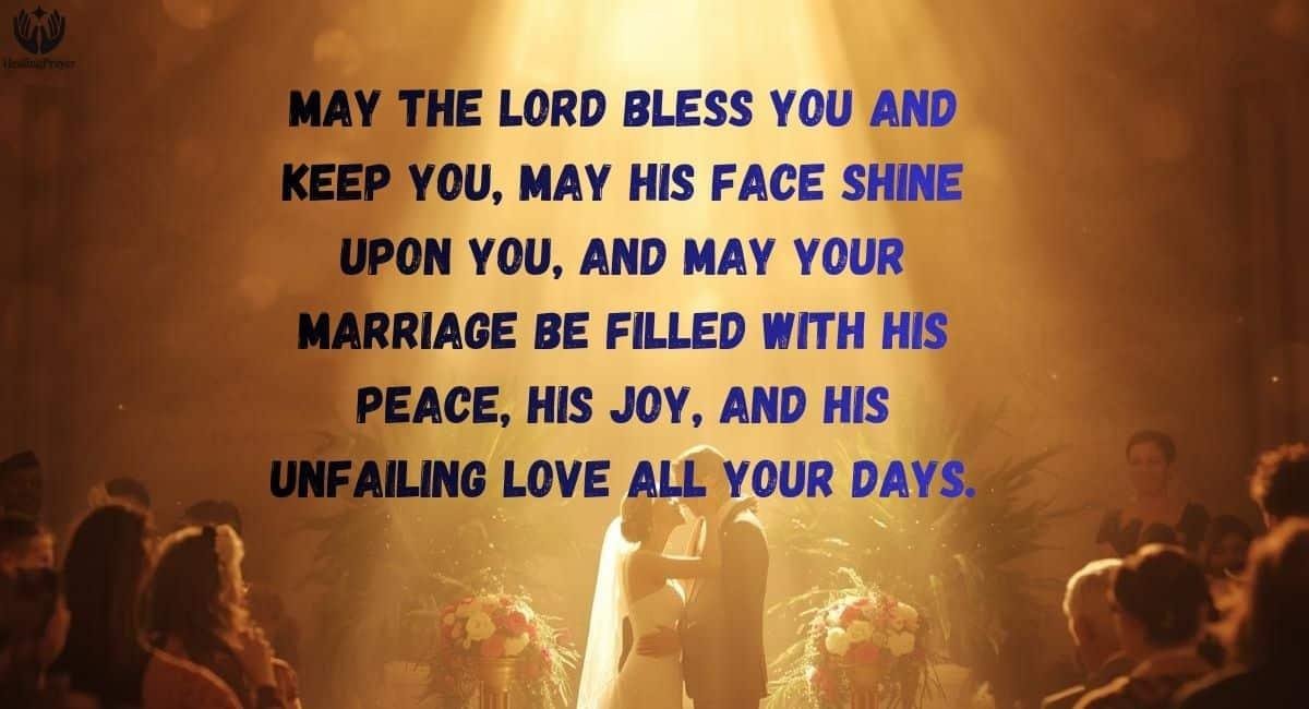 Closing Prayer to End the Wedding Ceremony