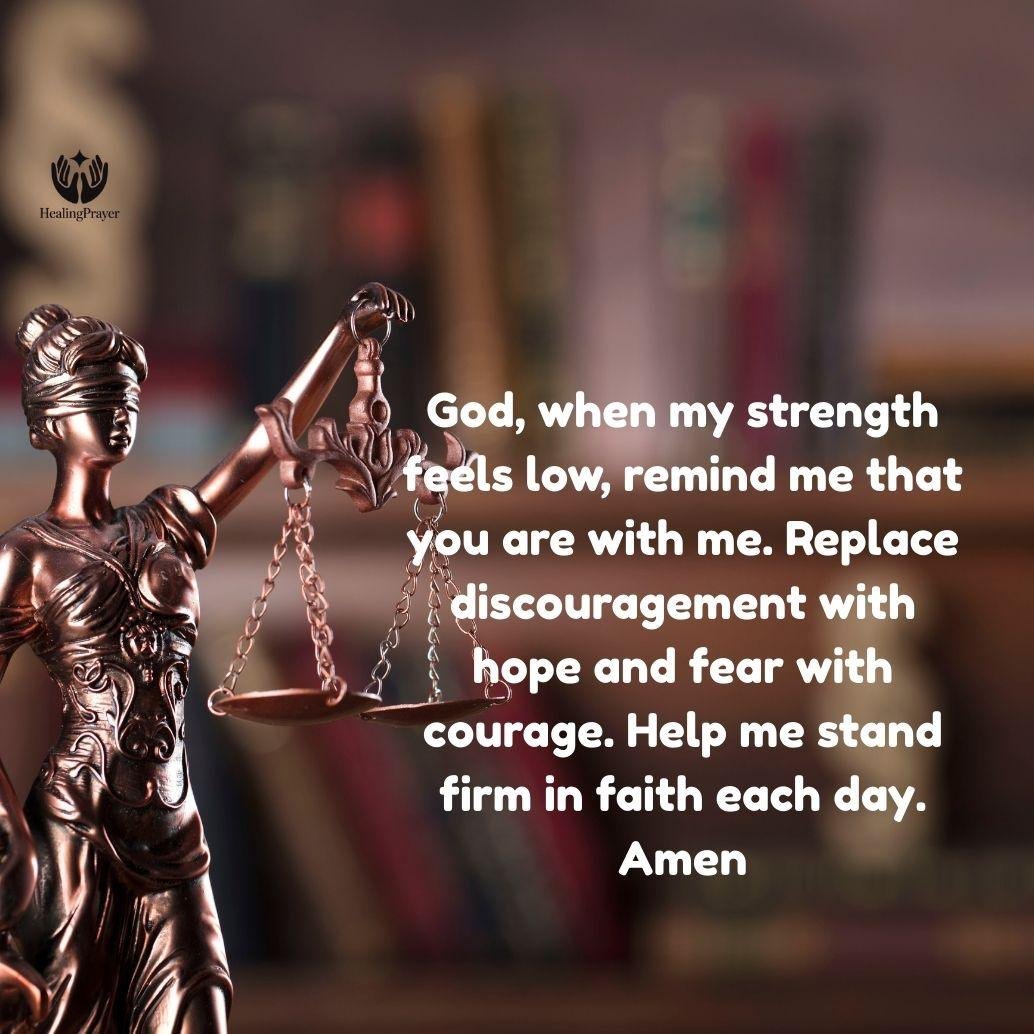 Encouraging Words for Those Facing Court Trials