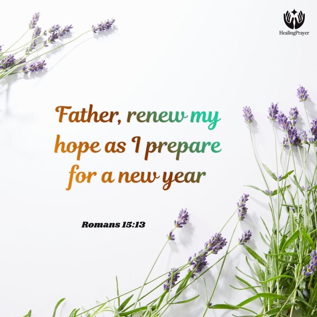 End of Year Prayers for Hope, Vision, and New Opportunities