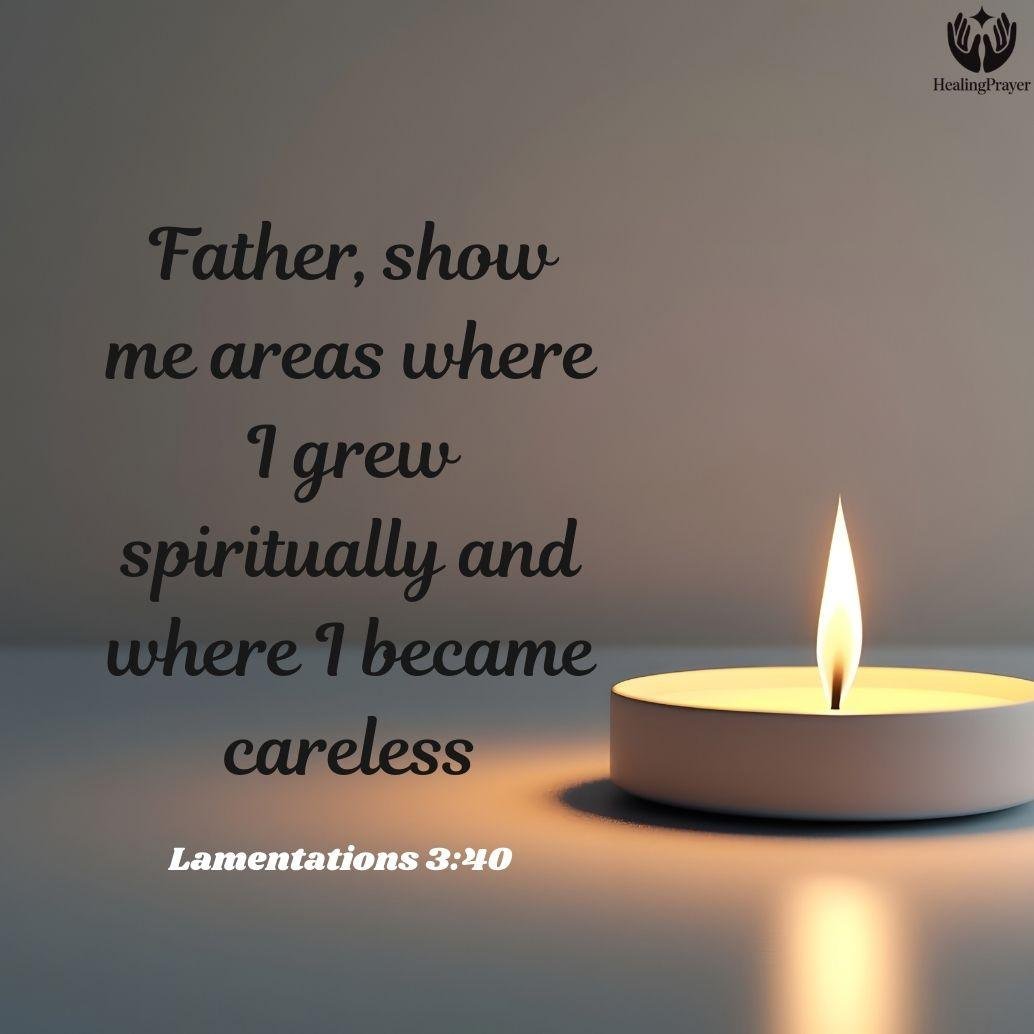 End of Year Prayers for Reflection and Self-Examination