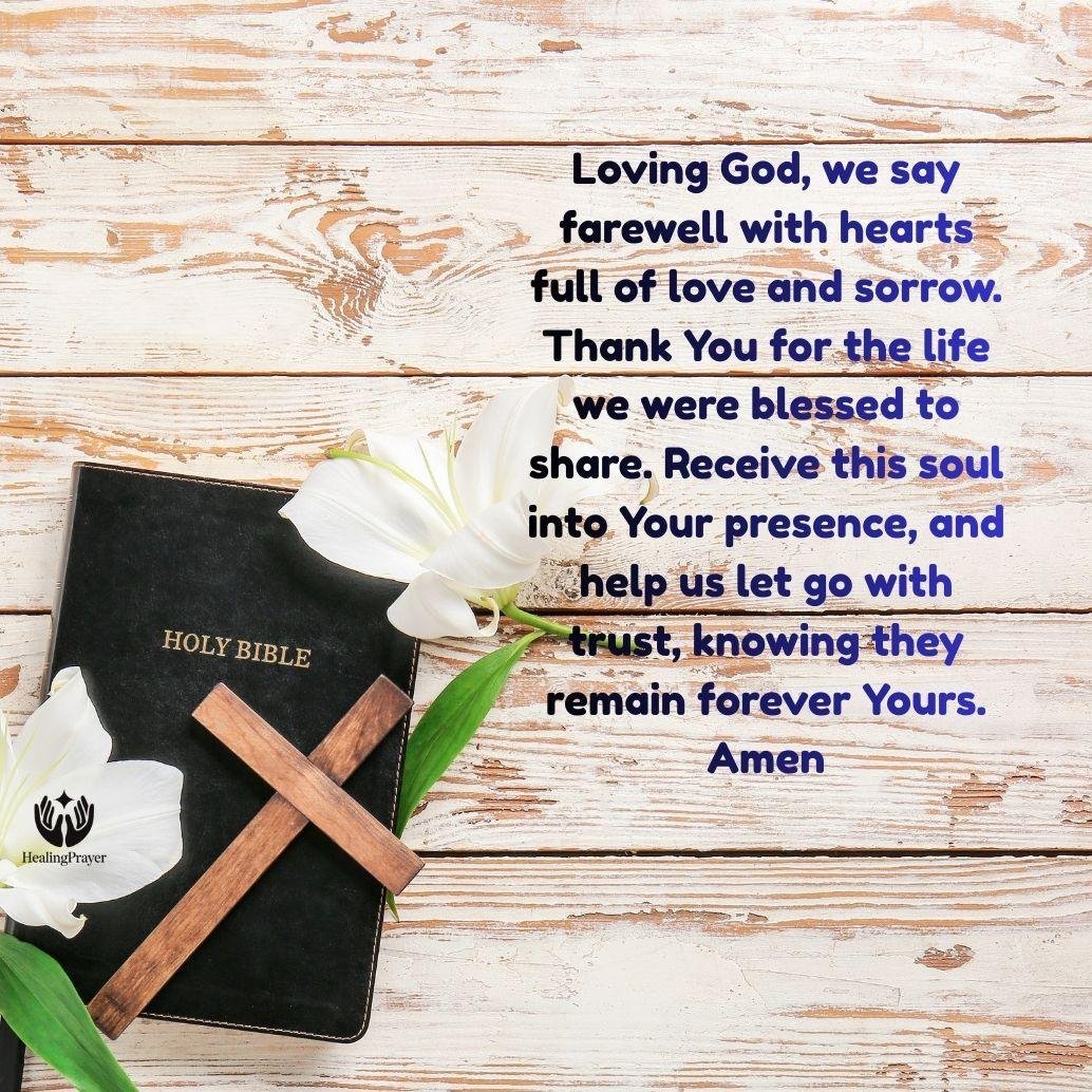 Final Farewell Prayer for a Loved One