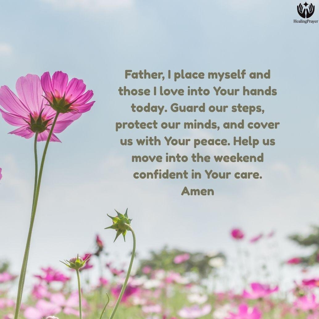 Friday Prayer for Protection Over You and Your Loved Ones