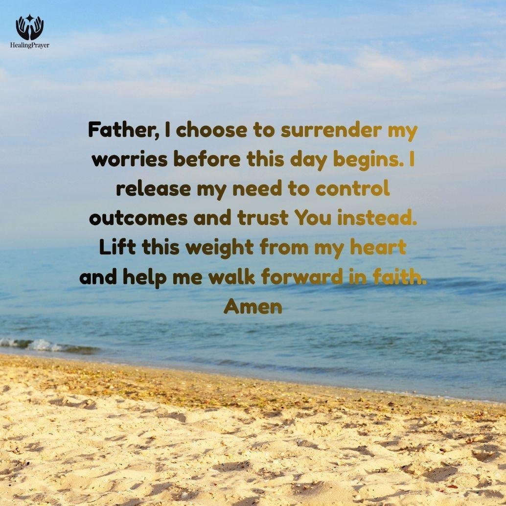 How to Surrender Worry to God Before Starting Your Day