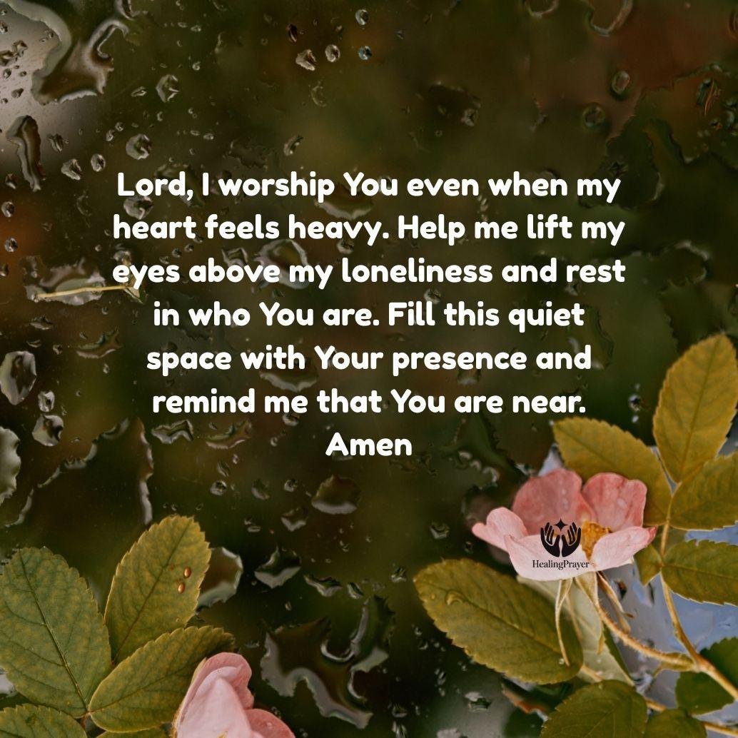 How Worship Brings Peace to a Lonely Soul