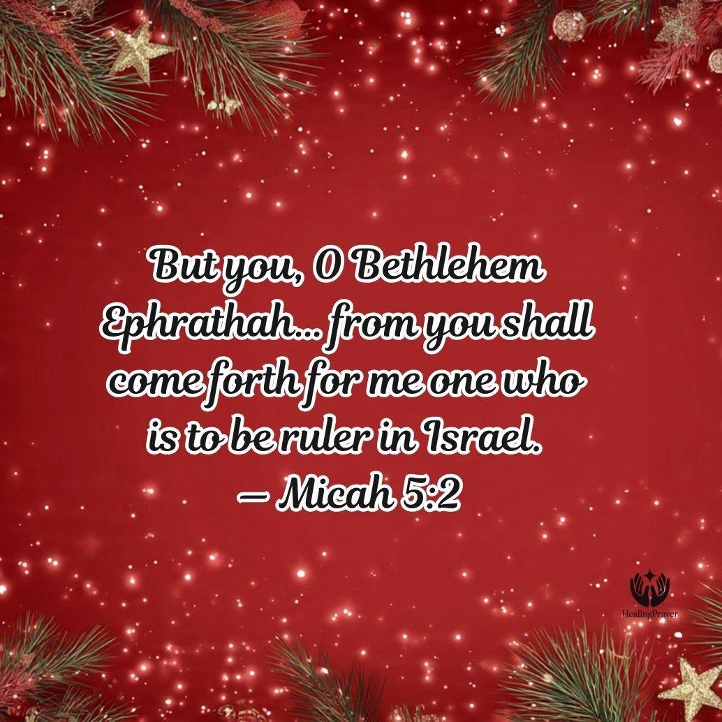 Micah 5:2 — The Birthplace of the Messiah