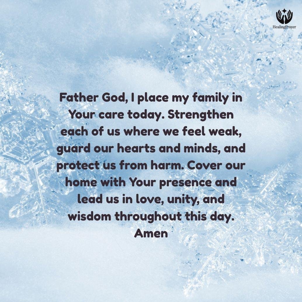 Morning Prayer for Family Protection and Blessings