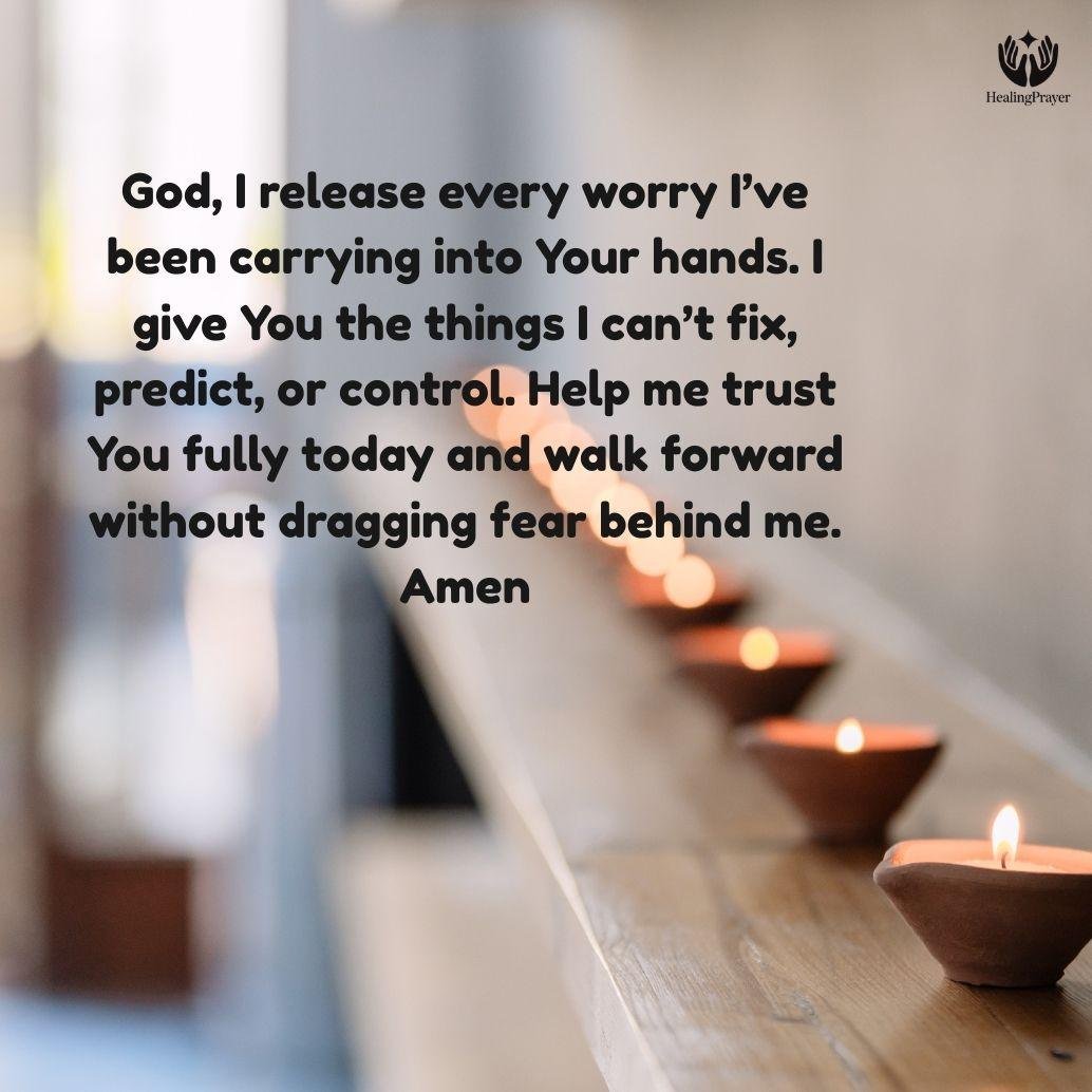 Morning Prayer to Release Worry Into God’s Hands