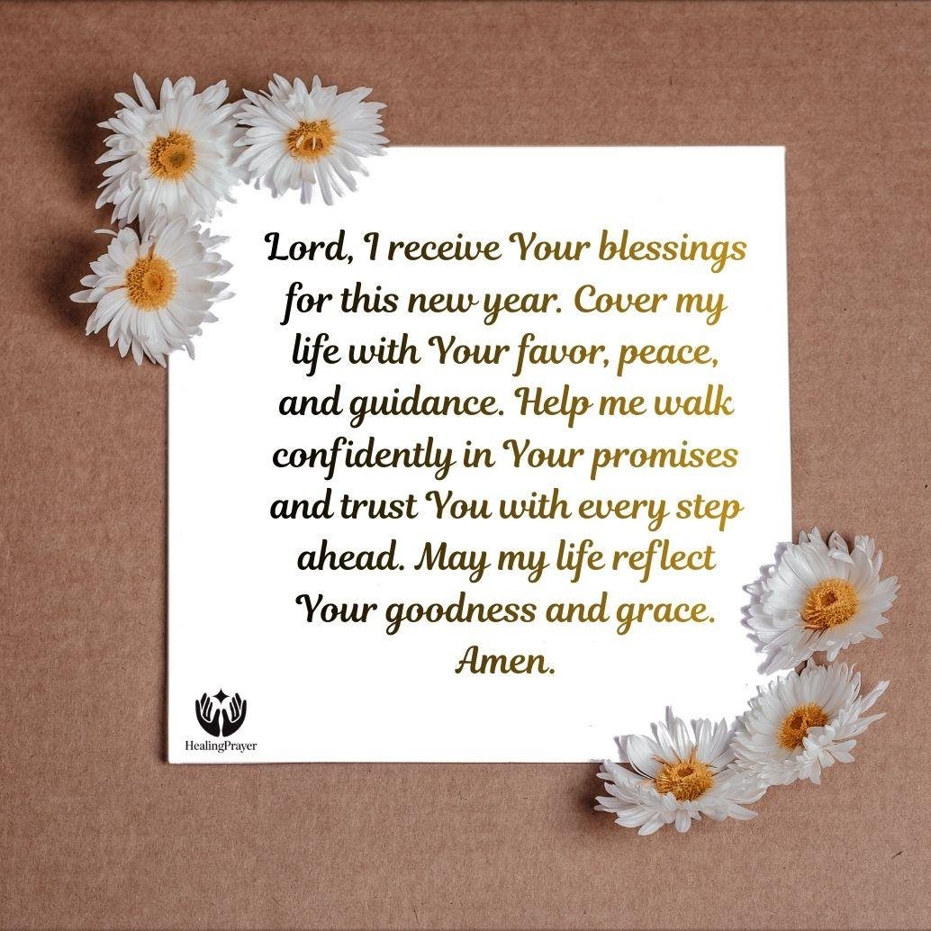New Year Blessings and Declarations Over Your Life