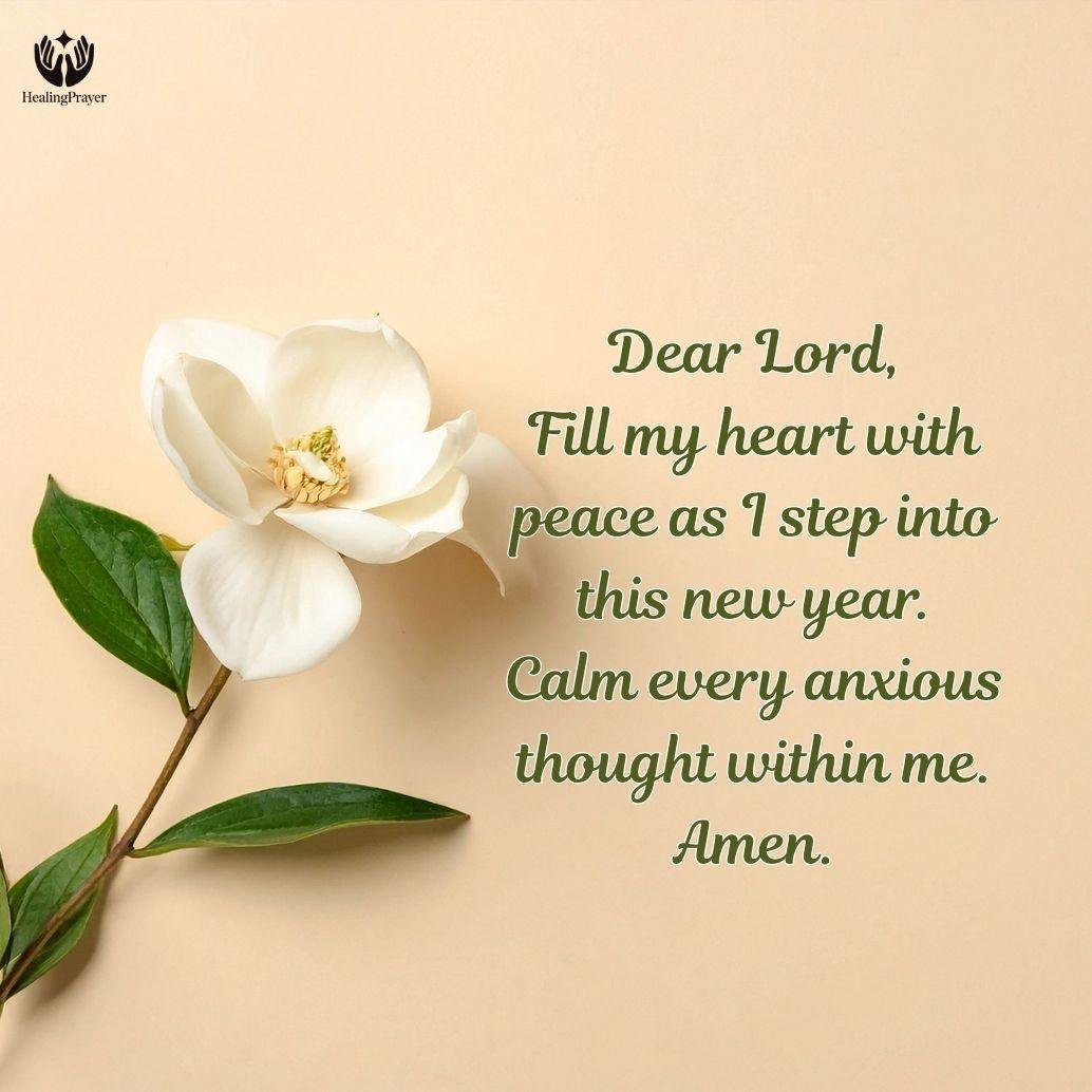 New Year Prayers for Peace, Strength, and Hope