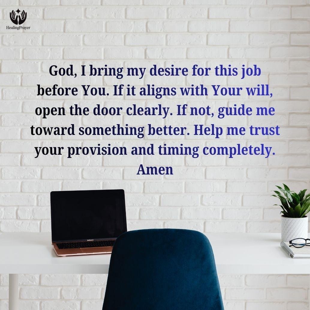 Powerful Prayer for Receiving a Job Offer