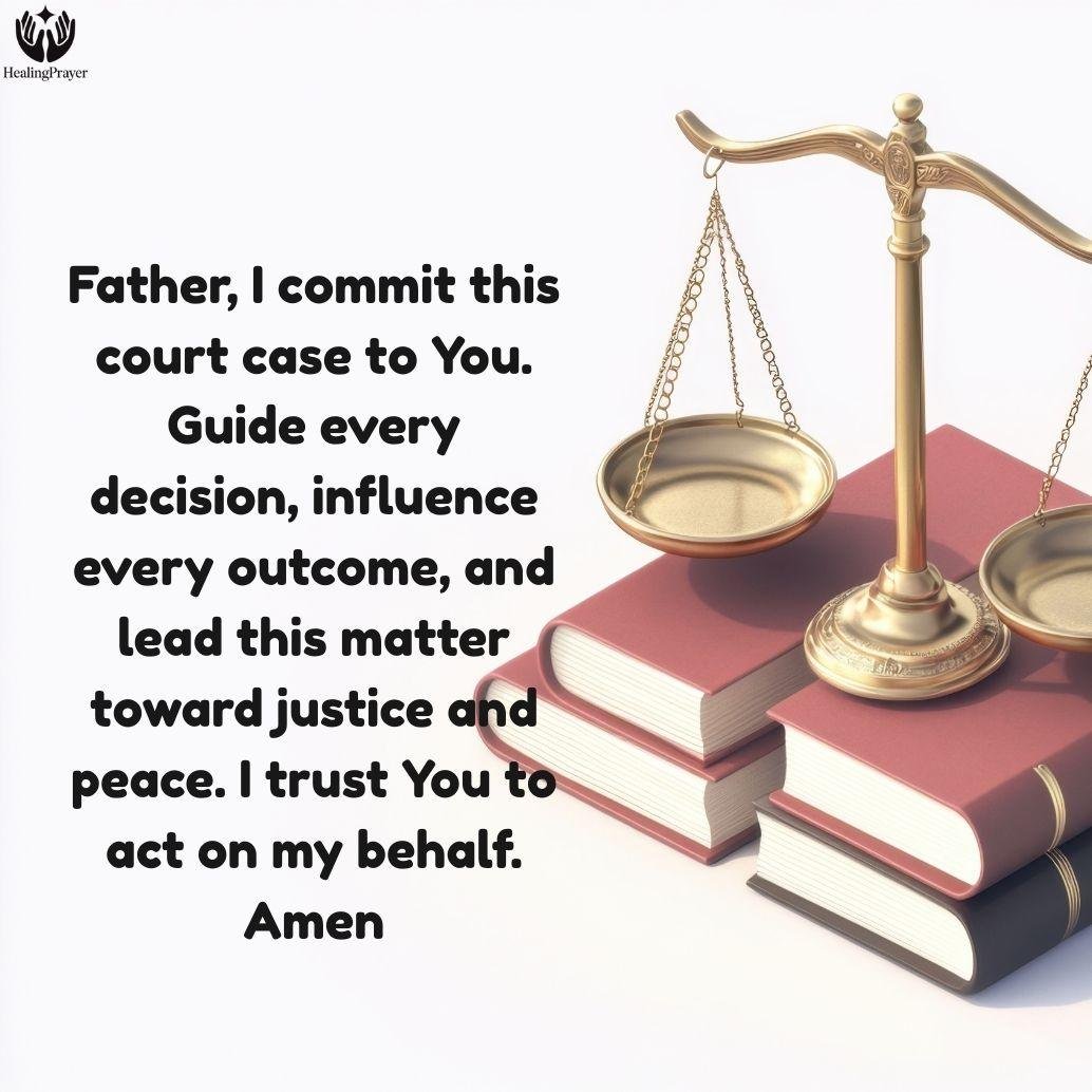 Powerful Prayers to Win Court Case