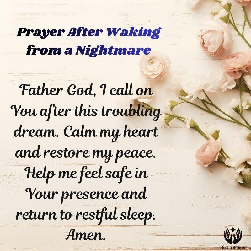 Prayer After Waking from a Nightmare