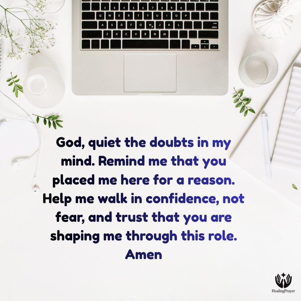 Prayer Against Imposter Syndrome at Work