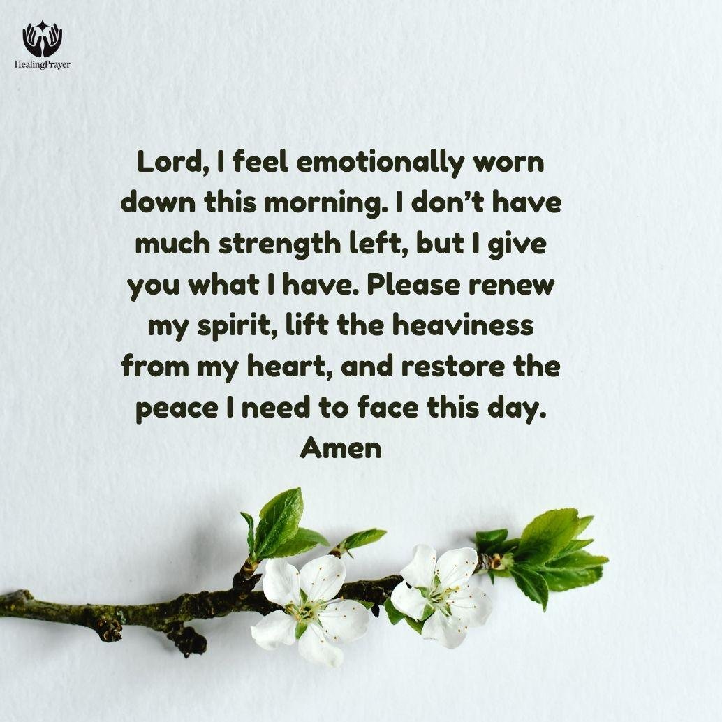 Prayer for Peace When You Feel Emotionally Exhausted
