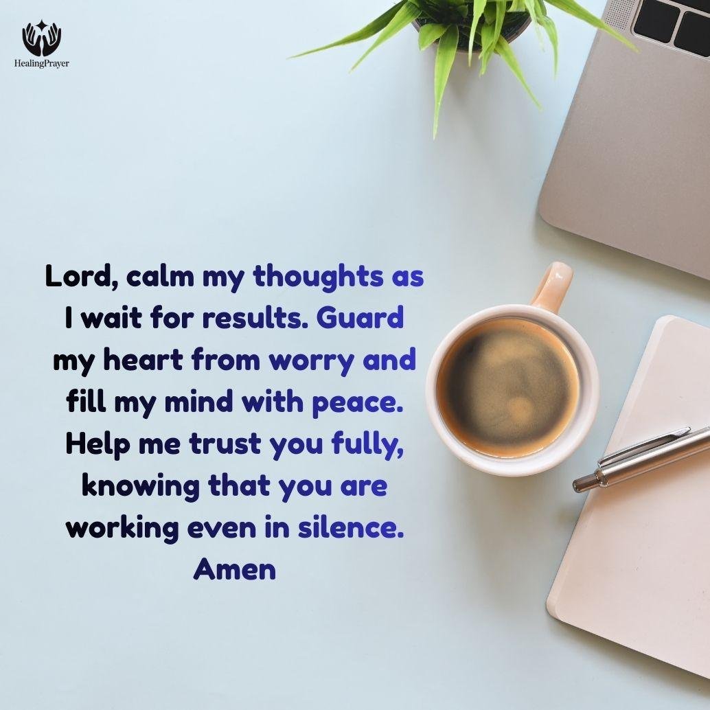 Prayer for Peace While Waiting for Interview Results