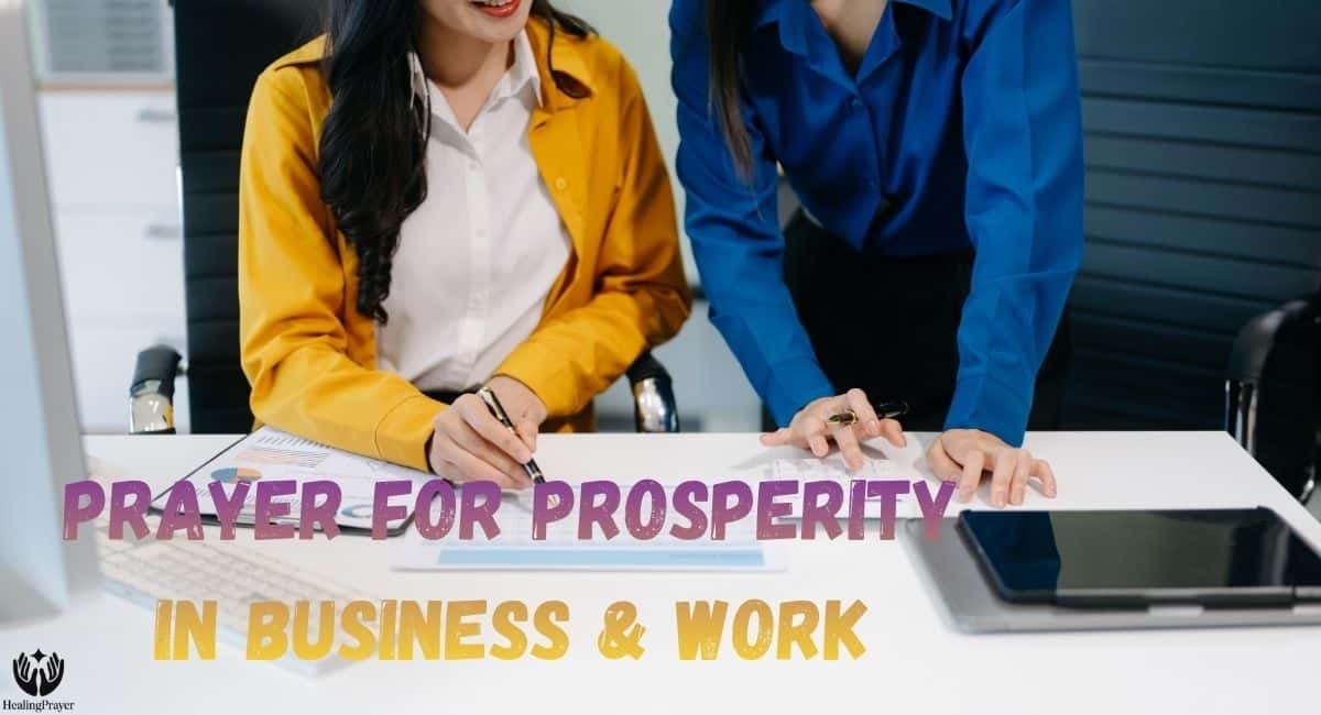 Prayer for Prosperity in Business & Work
