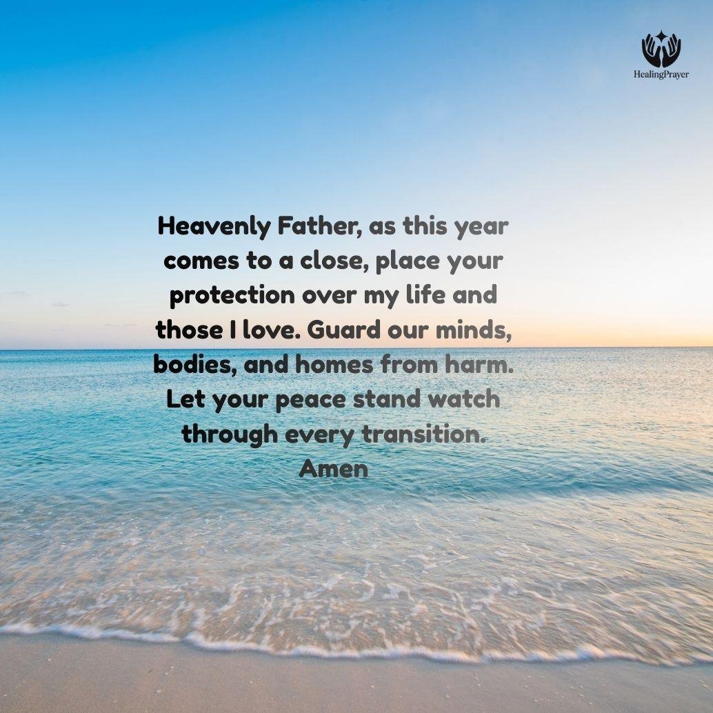 Prayer for Protection as the Year Closes