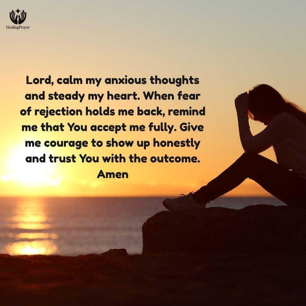 Prayer for Social Anxiety and Fear of Rejection