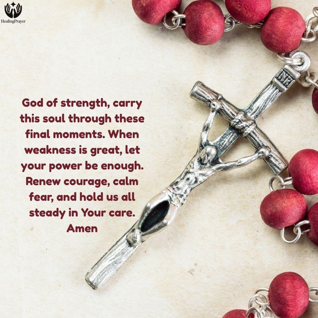 Prayer for Strength During Final Moments
