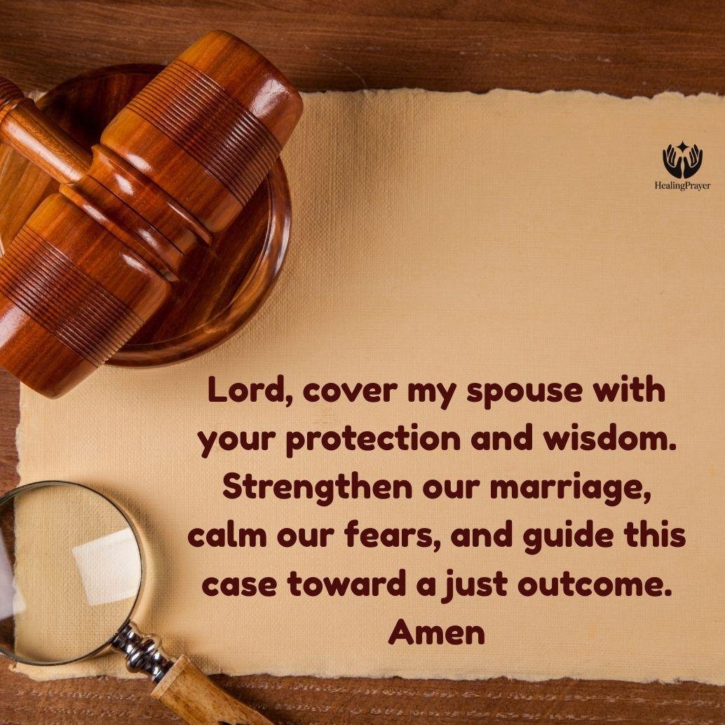 Prayer for Your Spouse’s Court Case