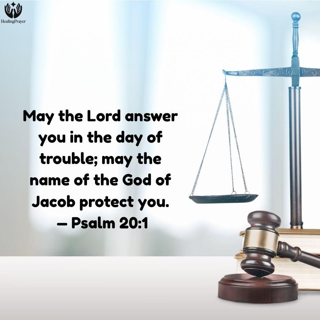 Prayer of Psalms to Win a Court Case