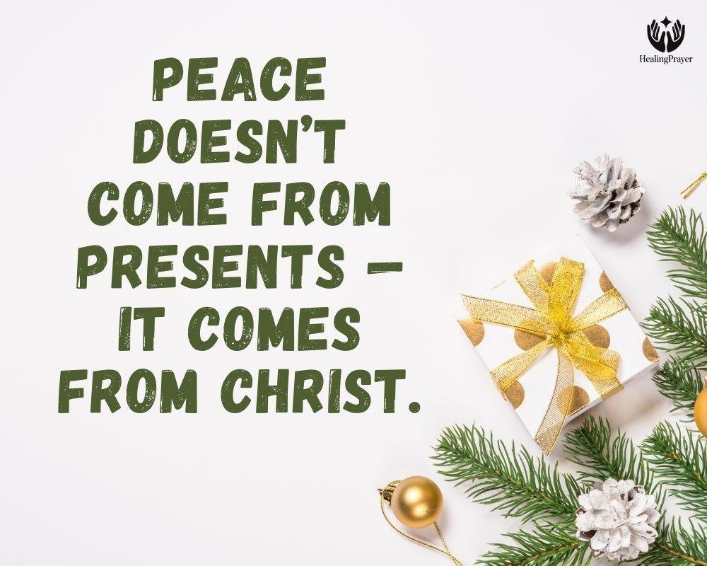 Prayers of Peace for the Christmas Season