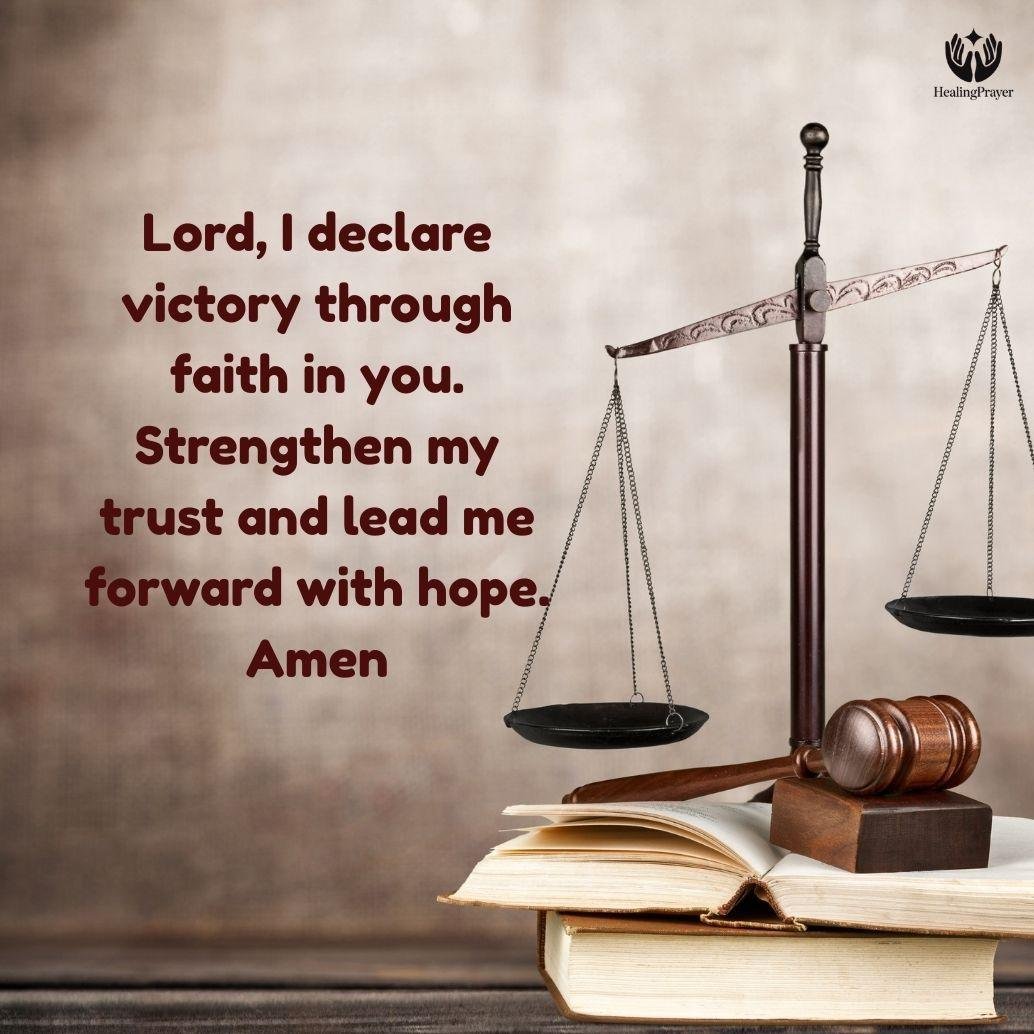 Prophetic Declarations for Victory in Court